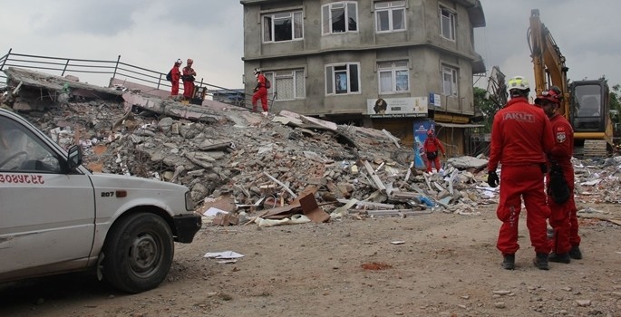 AKUT, Nepal'de yardıma koştu - Resim: 1