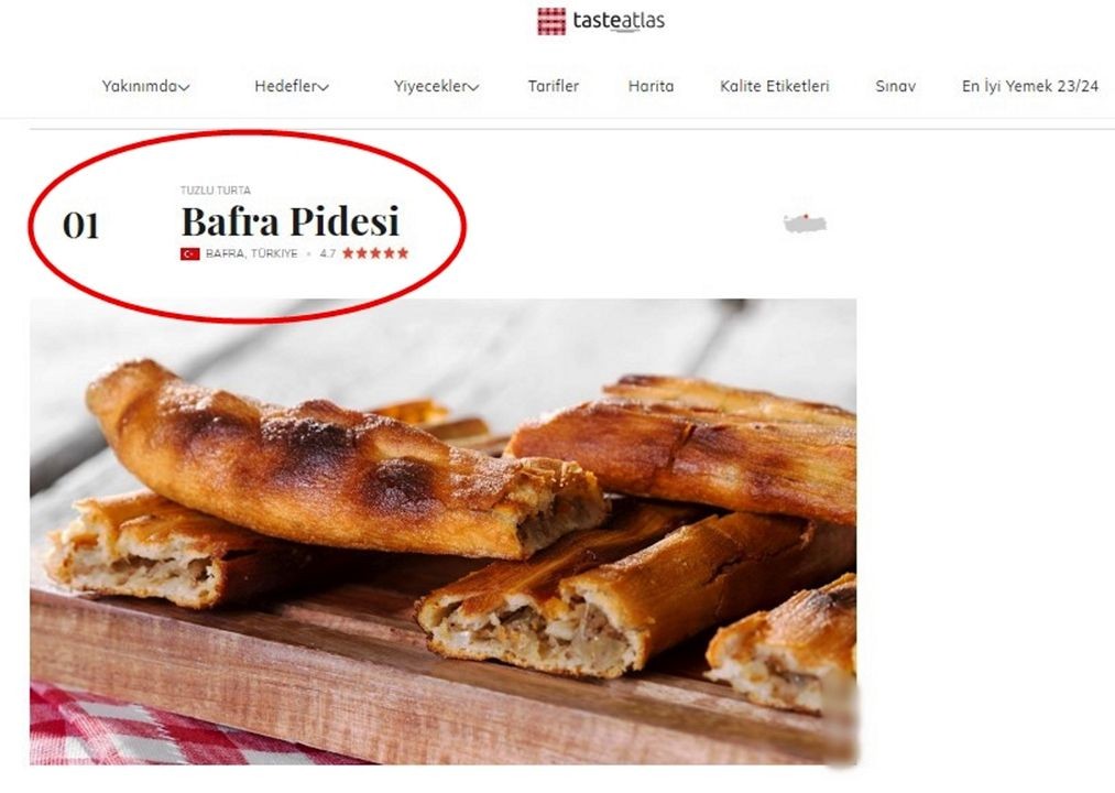 Bafra pidesi’ ‘dünyanın en iyi ekmeği’nin ardından bu kez de ‘dünyanın en iyi turtası’ seçildi - Resim: 3