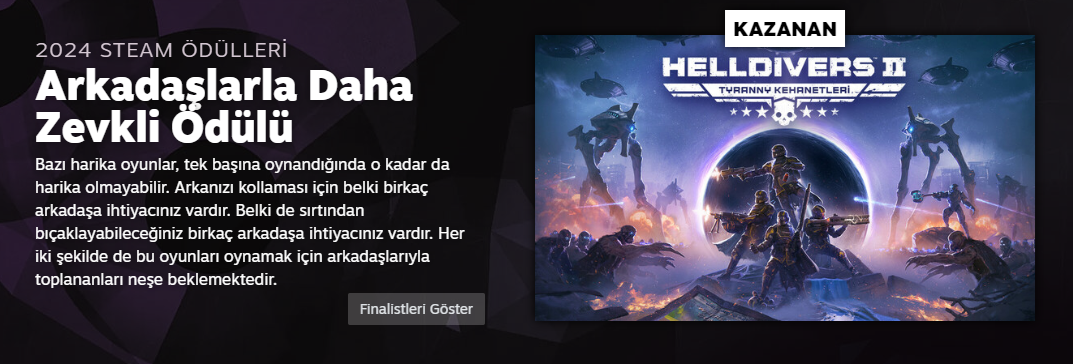 2024 Steam Ödülleri sahiplerini buldu: İşte oyun dünyasının 'en'leri - Resim: 7