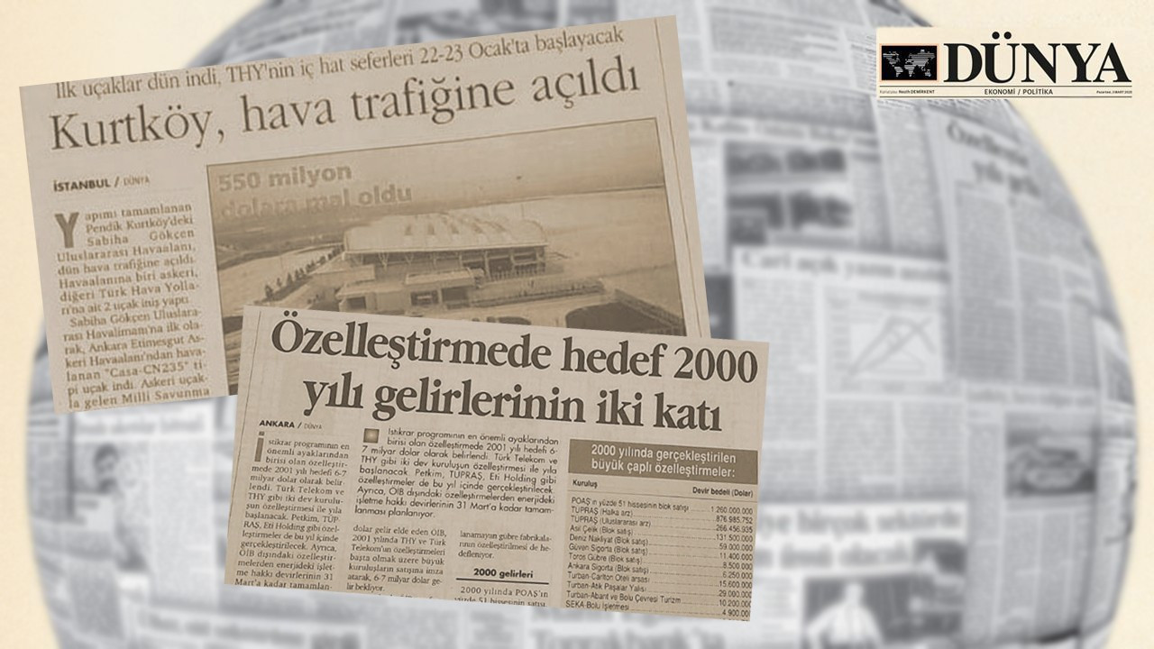 Kurtköy, hava trafiğine açıldı - 2001