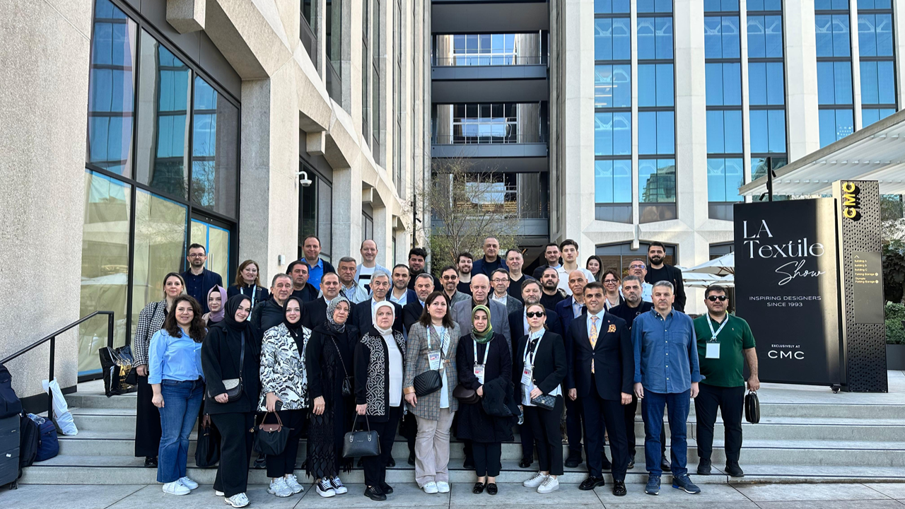 BTSO Türk tekstilini Los Angeles’ta tanıttı