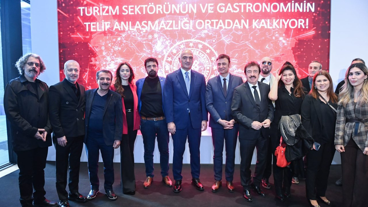 Bakan Mehmet Nuri Ersoy: 40 yıldır süren telif sorunu hakkaniyete uygun çözümlendi