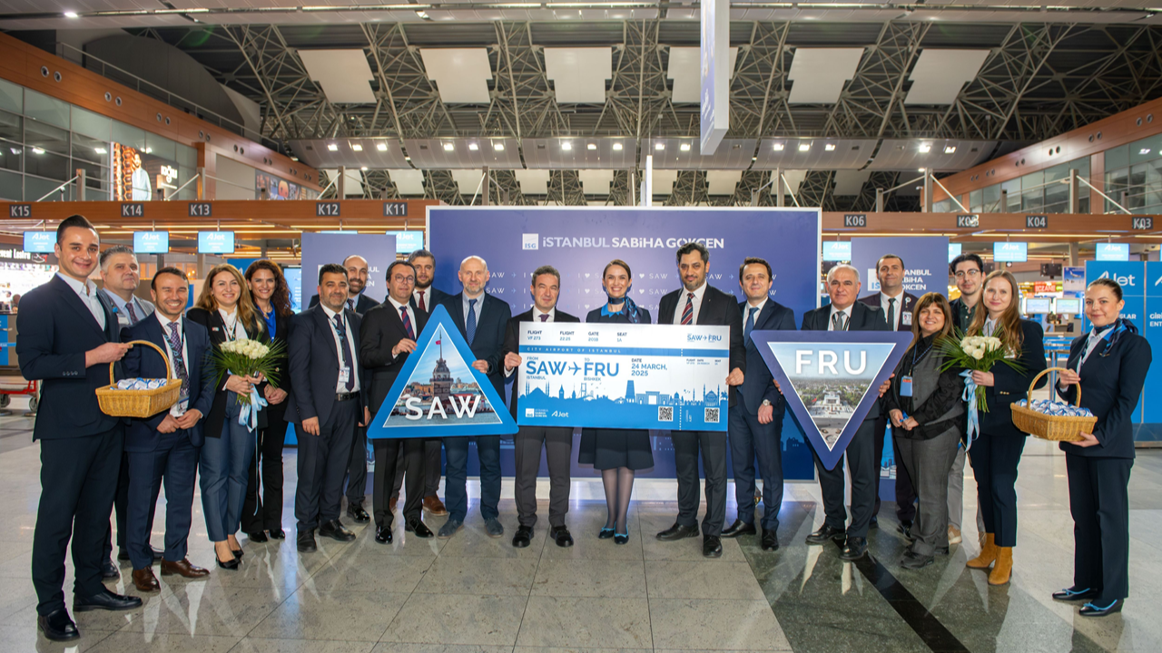 AJet yurtdışı uçuş ağına 15'inci yeni rotayı ekledi