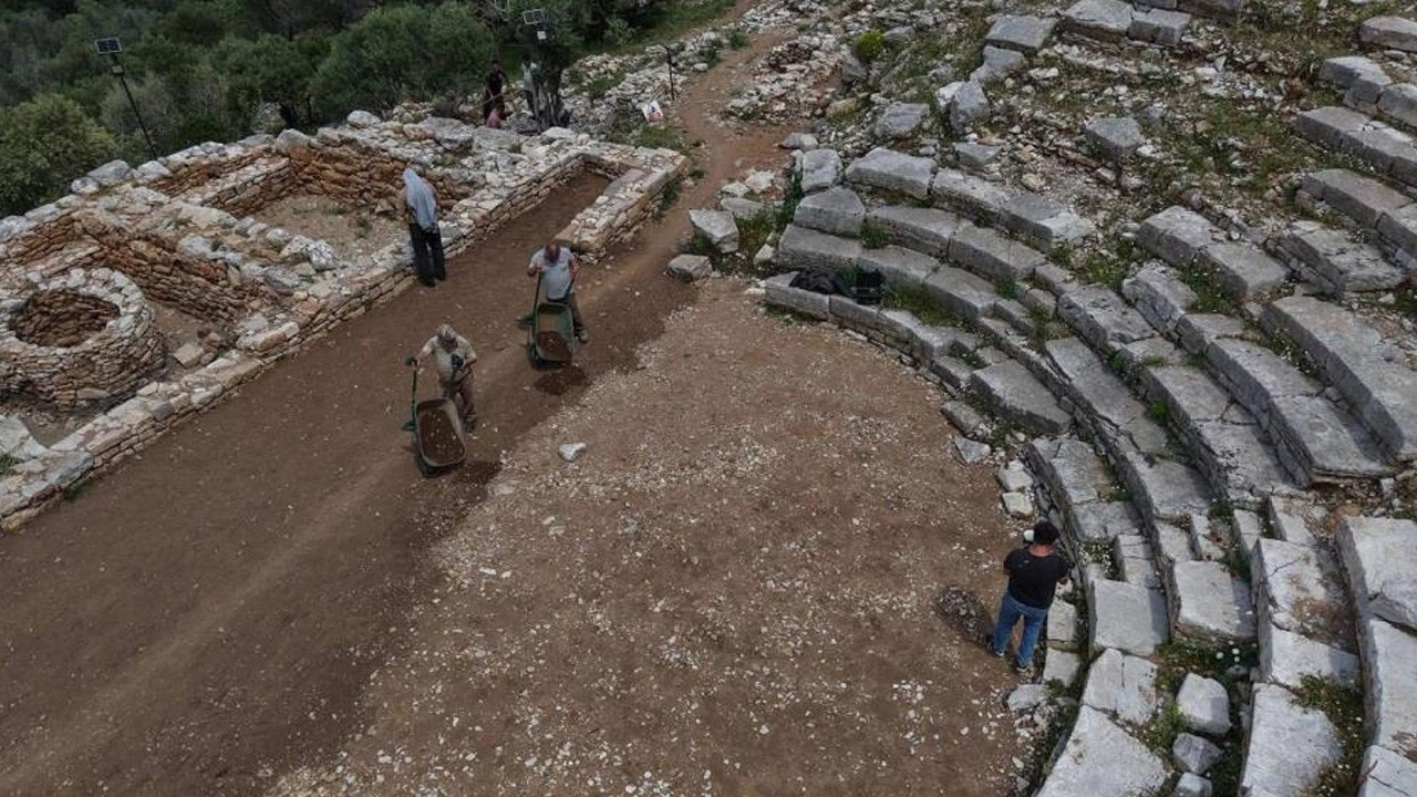 Amos Antik Kenti'nde 2025 kazı sezonu başladı