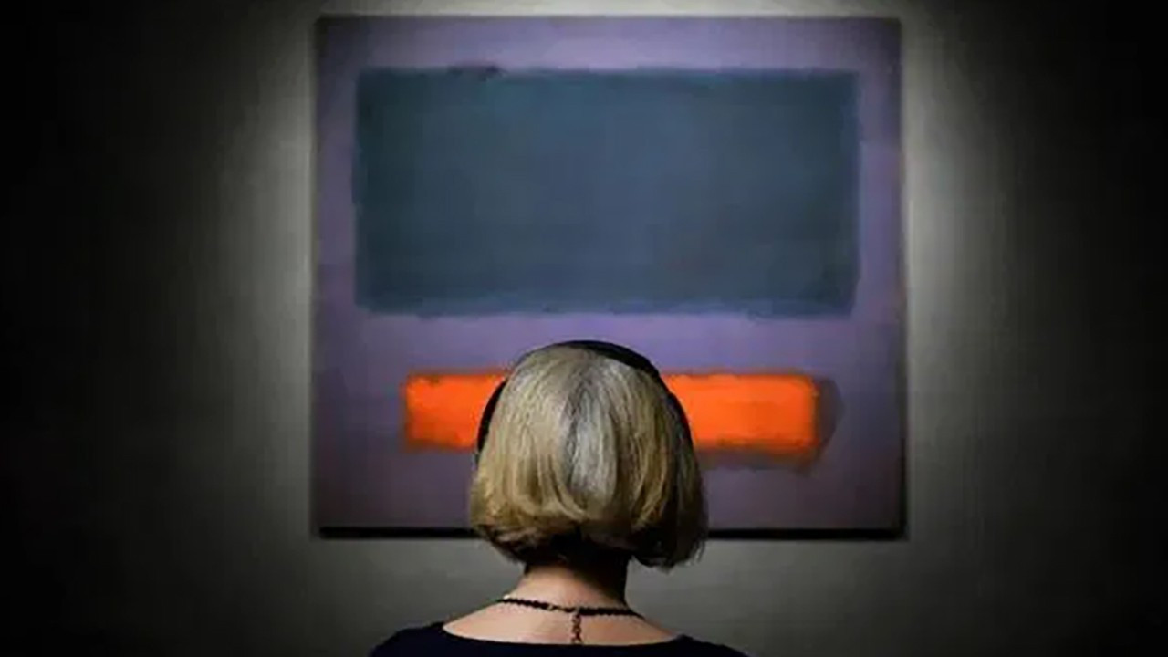 Hollanda'da çocuk, 50 milyon euroluk Rothko tablosuna zarar verdi