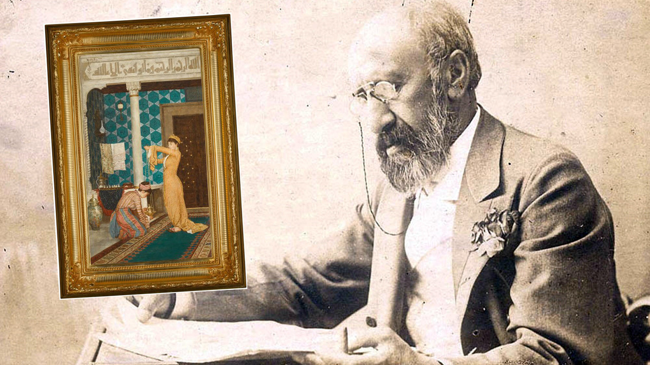 Osman Hamdi Bey'in 'Kahve Hazırlamak' tablosuna 52 milyon lira