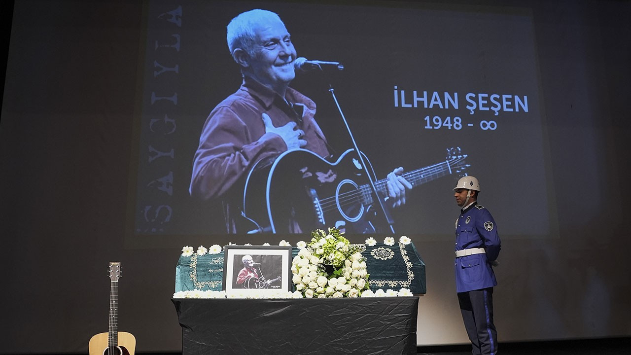 Hayatını kaybeden usta sanatçı İlhan Şeşen için tören düzenlendi