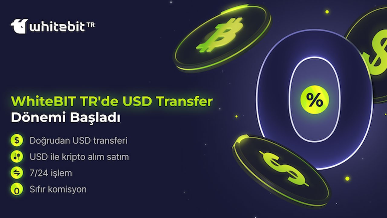 Avrupa’nın güvenli kripto borsasından, sıfır komisyonla 7/24 USD yatır/çek hizmeti