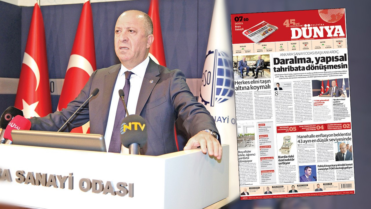 ASO Başkanı Seyit Ardıç: Yaşanan daralmanın yapısal tahribata dönüşme riski var