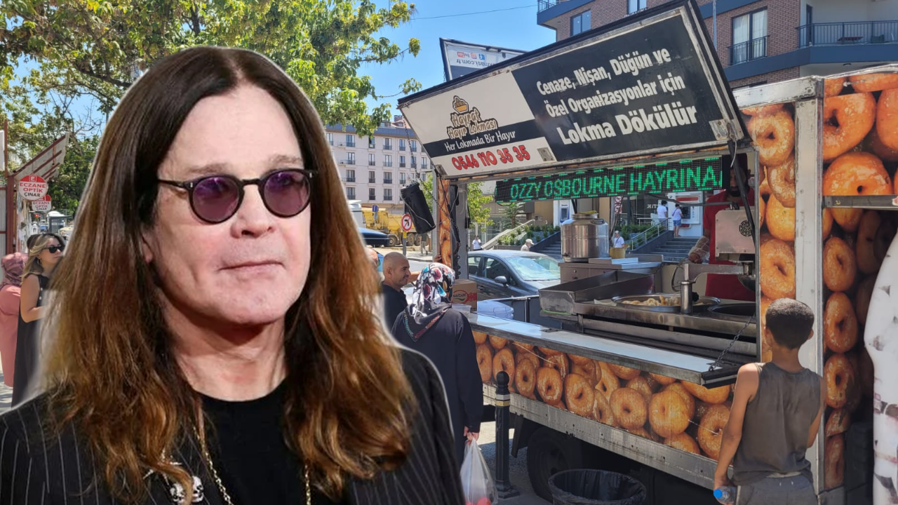İstanbul Maltepe'de Ozzy Osbourne için lokma dağıtıldı