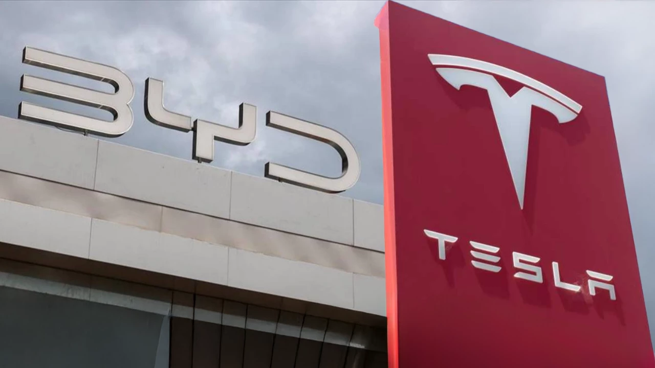 Alman otobanlarının hakimiyeti artık onda! Çinli BYD, ABD'li Tesla'yı satışlarda solladı