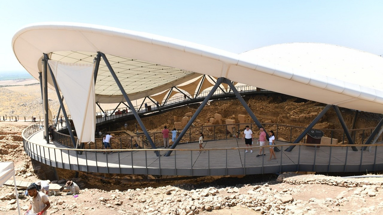 Göbeklitepe'de yürüyüş yolları yenileniyor