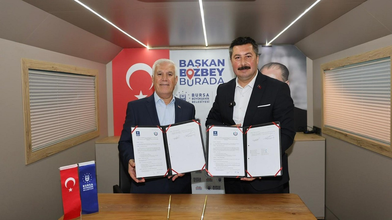 Bursa Büyükşehir Belediyesi’nden Yenişehir’e yaş sebze meyve hali