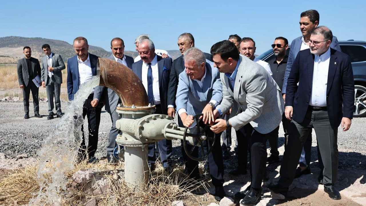 Dikili Sera OTB’de jeotermal su kuyusu açıldı 