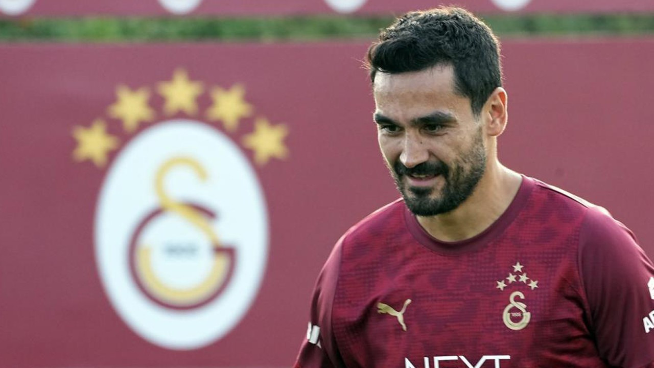 İlkay Gündoğan, Galatasaray ile ilk antrenmanına çıktı