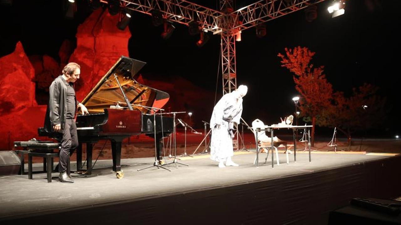 Fazıl Say ve Nakamura Hayato Kapadokya'da aynı sahnede buluştu