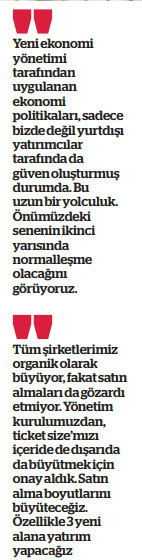 “Türkiye’nin ‘SA’nayicisiydik artık yenilikçisi de olacağız” - Resim : 1