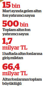 Altın fonlarına ilgi artıyor - Resim : 1