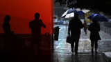 Meteoroloji duyurdu: Batıda kavurucu sıcak, doğuda şiddetli sağanak!