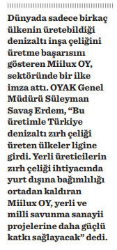 Yerli savunmaya yerli zırh - Resim : 1