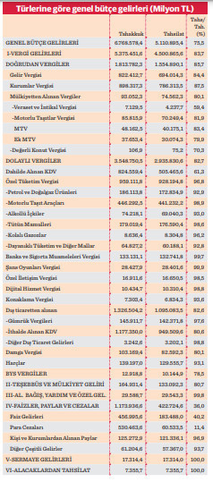 Bütçe gelirinde son 13 yılın en yüksek tahsilat oranı - Resim : 2