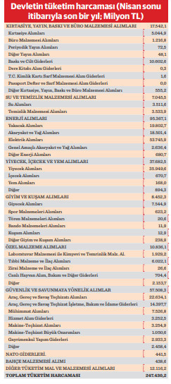 Devlet bir yılda tüketime 247 milyar TL harcadı - Resim : 1
