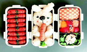 Sefertası, beslenme çantası, bento box - Resim : 1