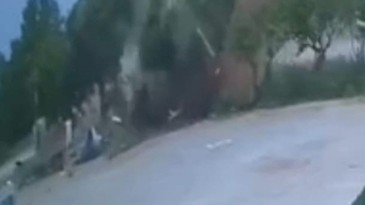 Çanakkale'de 8 kişinin hayatını kaybettiği feci kaza anı kamerada