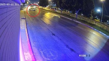 Güvenlik kamerası kaydetti: Kontrolden çıkan araç lunaparktan dönen Baba-Oğul'u hayattan koparttı