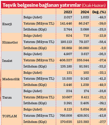 Yatırımlarda ciddi kan kaybı - Resim : 1