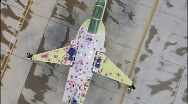 Türkiye'nin ilk jet ve hafif taarruz uçağı Hürjet ilk uçuşuna ilerliyor - Resim : 1