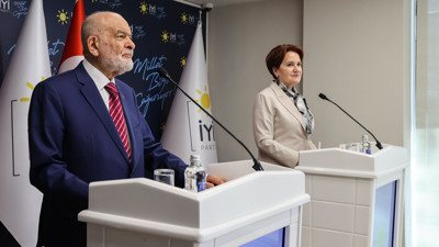 Akşener, Karamollaoğlu'nu ziyaret etti