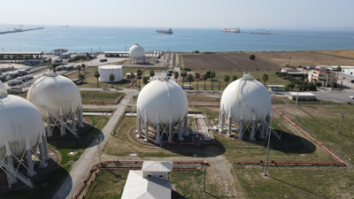 LPG ithalatında yıllık bazda büyük artış