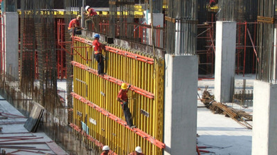 İnşaat maliyet endeksi yıllık yüzde 117,07 arttı