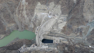 Yusufeli Barajı'nda su seviyesi yükseldi