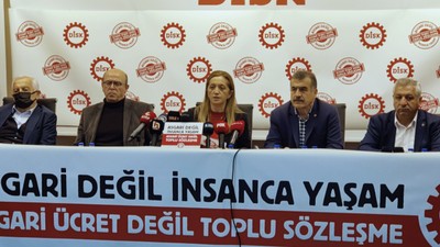 DİSK: Asgari ücret net 13 bin 200 lira olsun