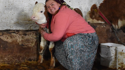 Kadın girişimci, devlet desteğiyle çiftlik kurdu