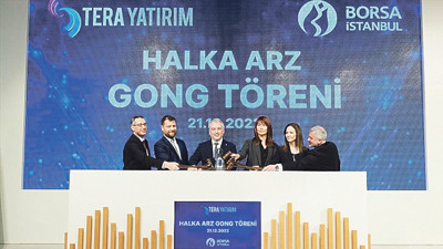 BİST'te gong, Tera Yatırım için çaldı