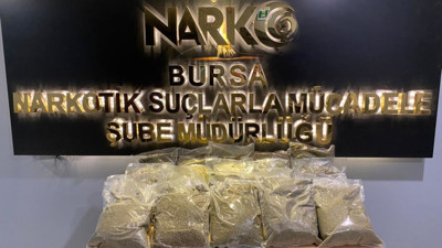 Bursa'da uyuşturucu operasyonu