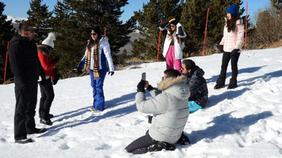 Cıbıltepe Kayak Merkezi yeni yıla kayak sezonunu açamadan giriyor