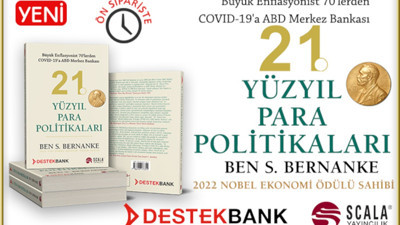 Ben S. Bernanke’nin yeni kitabı 21. Yüzyıl Para Politikaları Scala Yayıncılık’tan çıktı