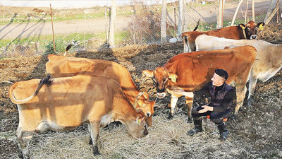 Genç girişimci, devletten aldığı destekle besici oldu