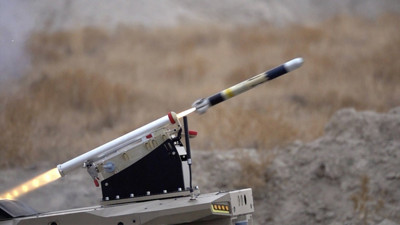 Türkiye'nin robot askeri BARKAN füze fırlattı