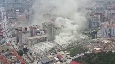 Hatay'ın en lüks yapılarından biriydi: 'Yönetmeliğe uygun' dediler, yerle bir oldu!