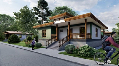 Bakanlık görselleri paylaştı: Deprem bölgesine yapılacak yeni evler