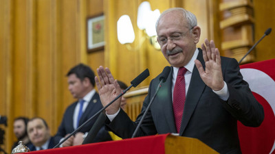 Grup toplantısında veda mesajı