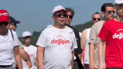 Tanju Özcan’ın Ankara'ya yürüyüşü devam ediyor