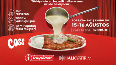 Baydöner halka arz ediliyor