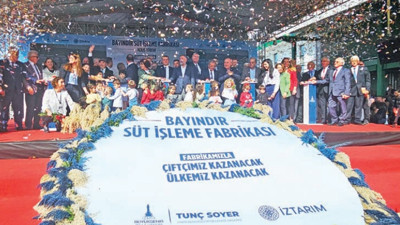 350 milyon TL'lik fabrika günde 100 ton süt işleyecek