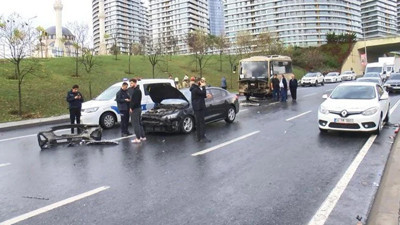 Bağcılar'da zincirleme trafik kazası: 7 yaralı